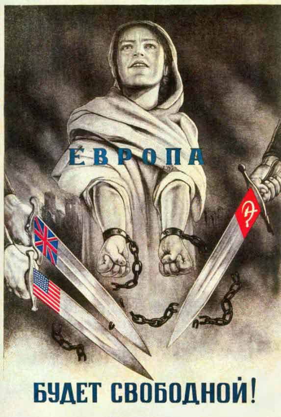 Europa estará libre (Víktor Koretski, 1944) Europa estará libre